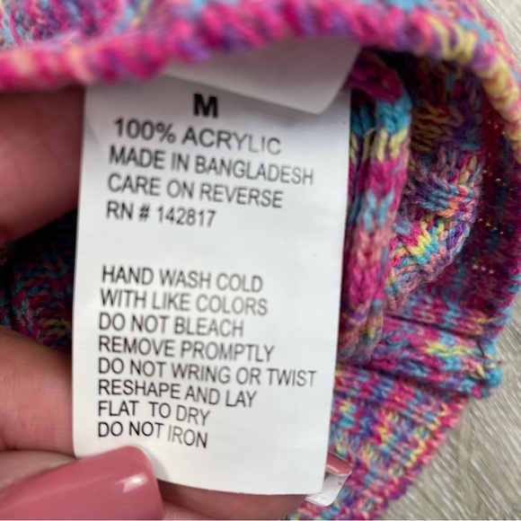 NWT Love Change Italy Crop top with Sweater Medium - Picture 7 of 7